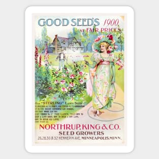 Seed Catalogue, 1900 Sticker